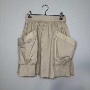 Fiorucci Beige Bubble Pocket Skirt Size IT 38 / US 0/24